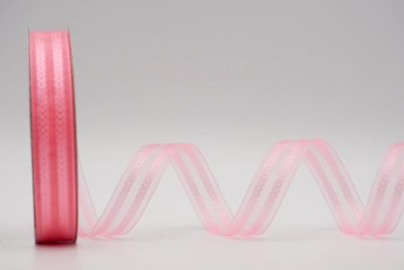 Pink Two Row “V” Design Ribbon_K1753-150